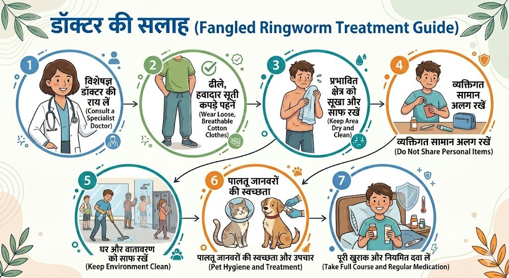 दाद का सही इलाज और डॉक्टर की सलाह - Ringworm treatment guide and specialist doctor advice