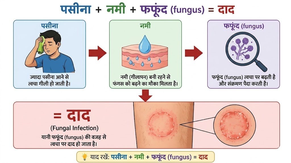 दाद (Fungal Infection) Guide